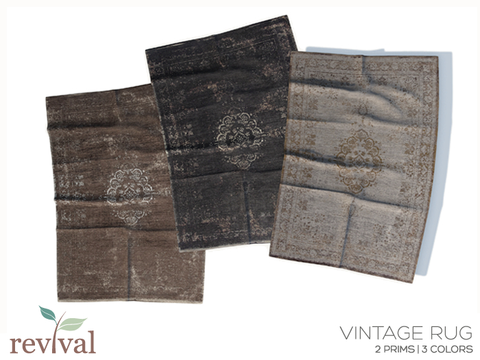 Second Life Marketplace .revival. vintage rug